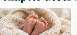 Sleeping newborn baby's feet wrapped in a blanket